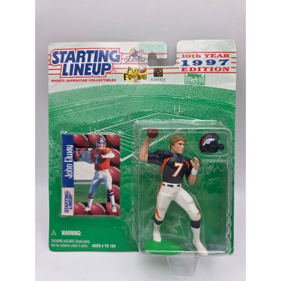 Kenner Other - 1997 Starting Lineup John Elway Denver Broncos NFL Action Figure 10th Edition